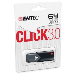 Emtec Click B100 64GB USB 3.0 Flash Drive1