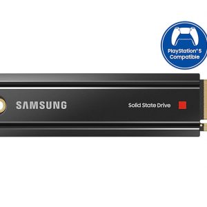 Samsung 980 Pro 1TB Gen4 NVMe SSD with Heatsink