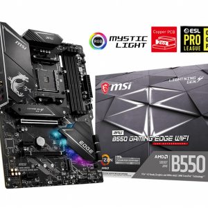 MSI MPG B550 GAMING EDGE WIFI AM4 ATX Motherboard