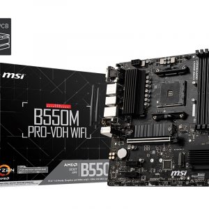 MSI B550M PRO-VDH WIFI AM4 MATX Motherboard
