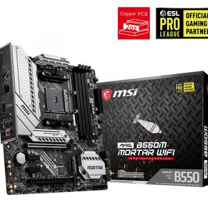 MSI MAG B550M MORTAR WIFI AM4 M-ATX Motherboard